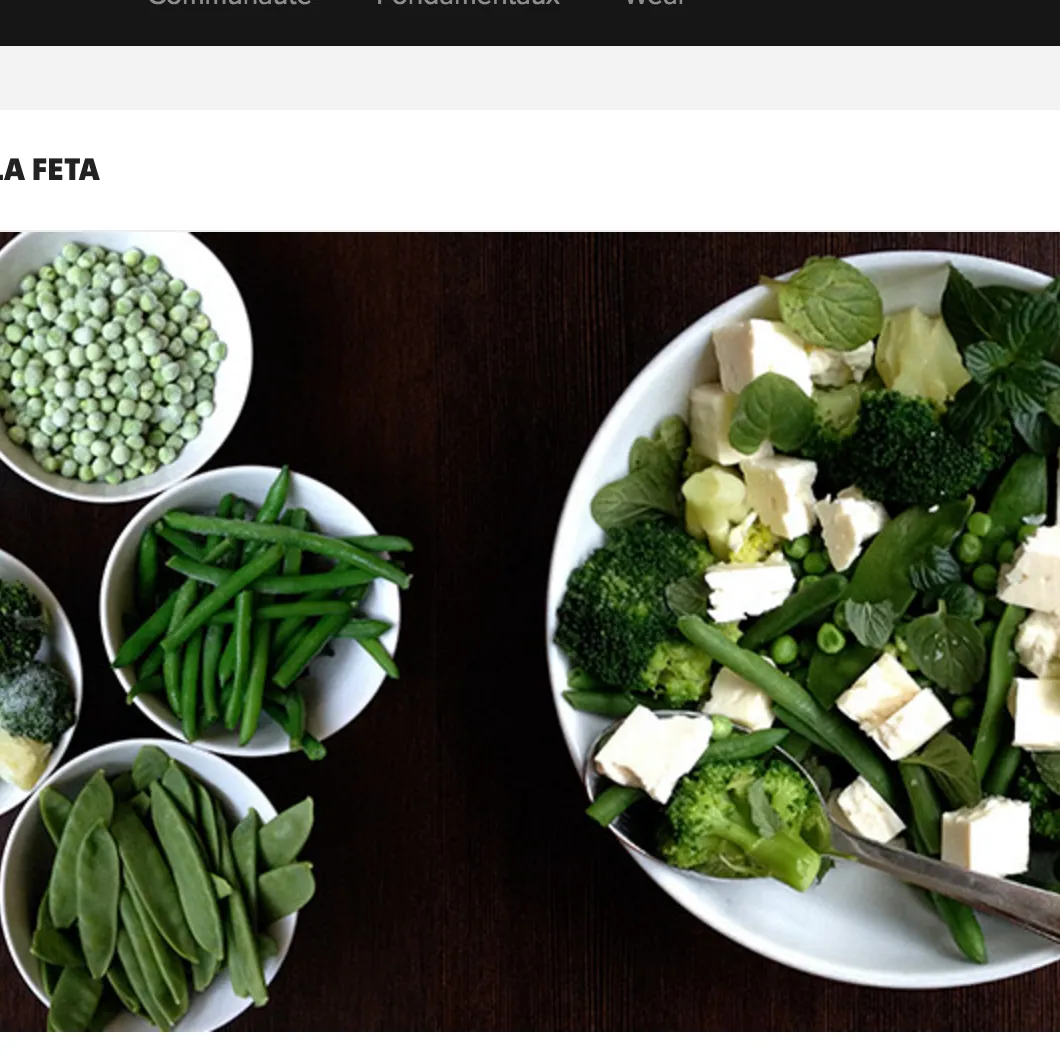LEGUMES VERTS ALA FETA